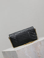 Prada Gaby Phone Bag 19cm Black Quilted Leather GHW