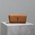Prada Gaby Phone Bag 19cm Light Brown Quilted Leather GHW