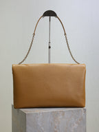 Prada Cassandre XXL Bag 35cm Light Brown Lambskin GHW