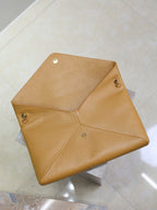 Prada Cassandre XXL Bag 35cm Light Brown Lambskin GHW