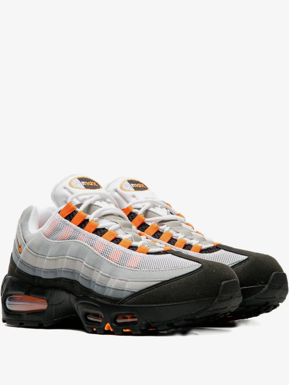 Nike Air Max 95 OG Bright Mandarin Grey Orange Casual Sneakers