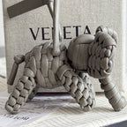 BV 25 Elephant Charm Drizzle leather