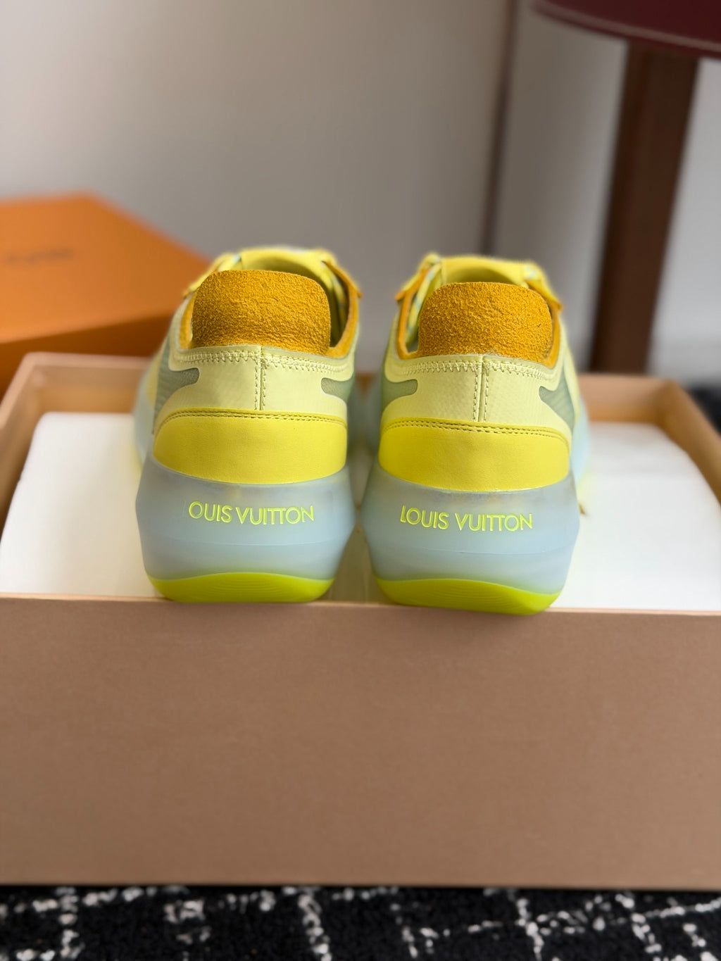 Louis Vuitton LV Sprint Sneaker (Yellow)