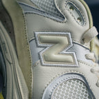 AURALEE x New Balance 2002R "White / Sand Beige"