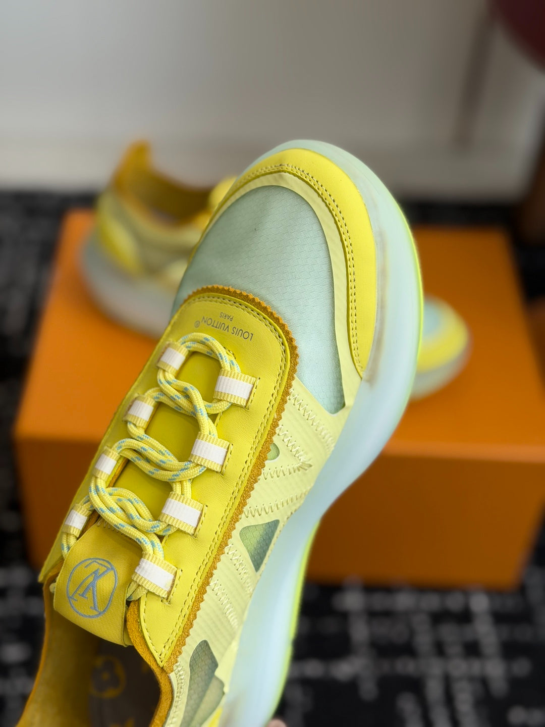 Louis Vuitton LV Sprint Sneaker (Yellow)