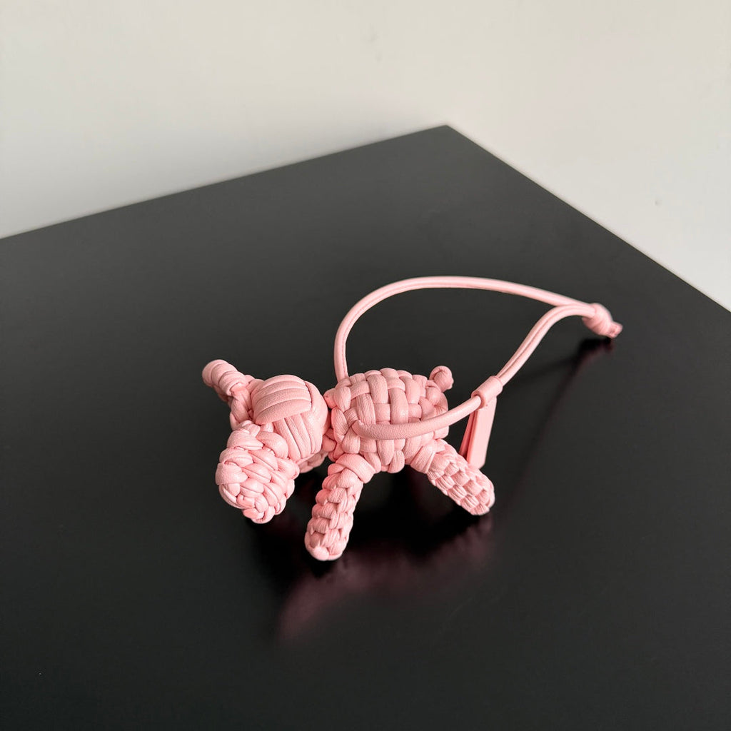 BV 25 Elephant Charm Pink leather