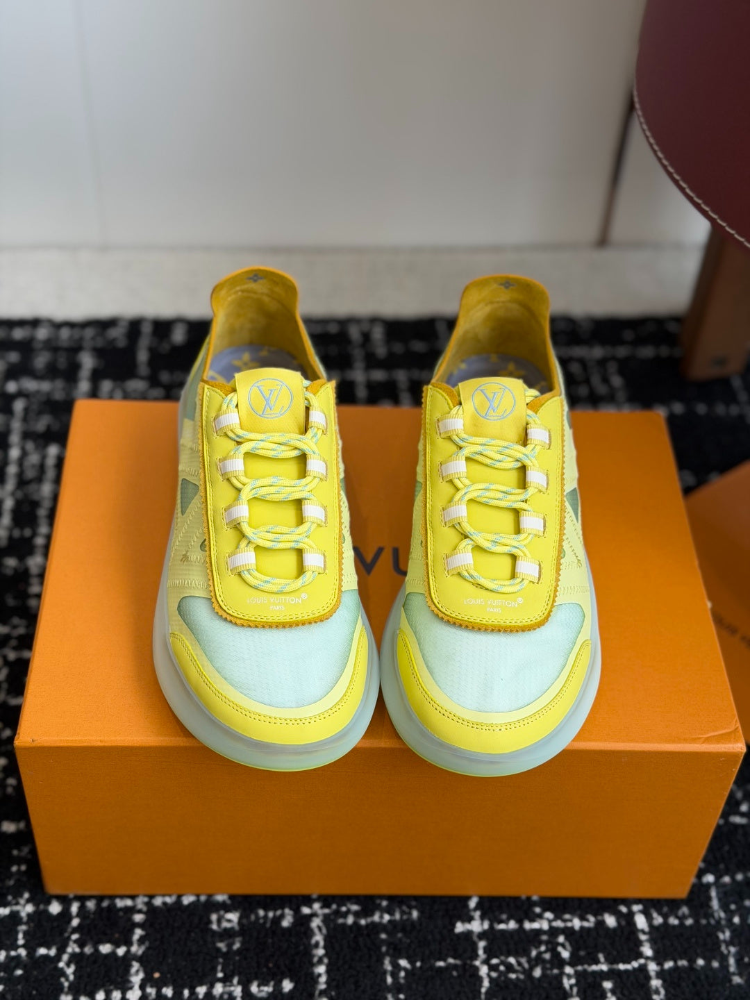 Louis Vuitton LV Sprint Sneaker (Yellow)