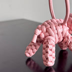 BV 25 Elephant Charm Pink leather