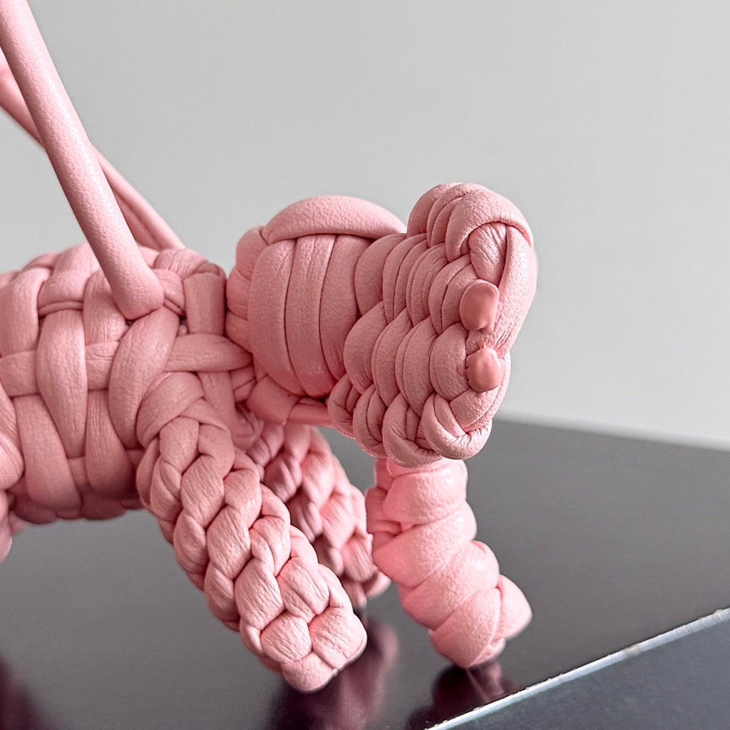BV 25 Elephant Charm Pink leather