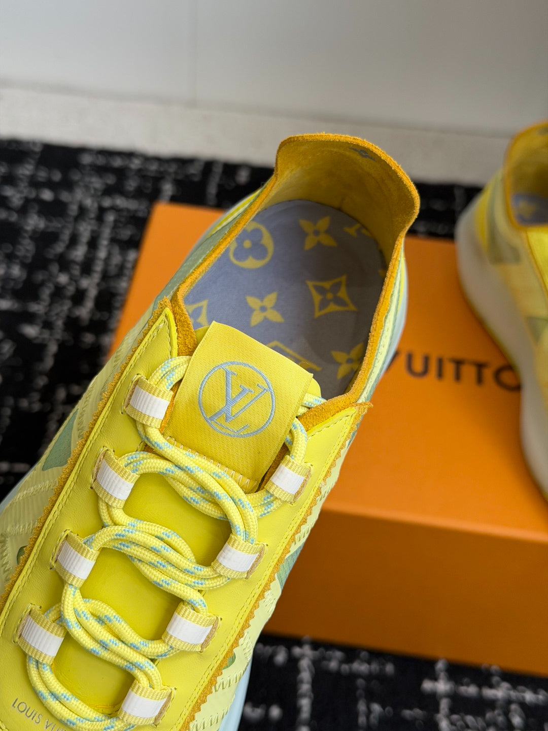 Louis Vuitton LV Sprint Sneaker (Yellow)