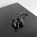 BV 25 Elephant Charm Black leather