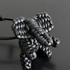 BV 25 Elephant Charm Black leather