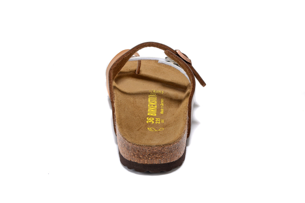 Birkenstock Mayari Sandal Brown & White Two-Tone Mix