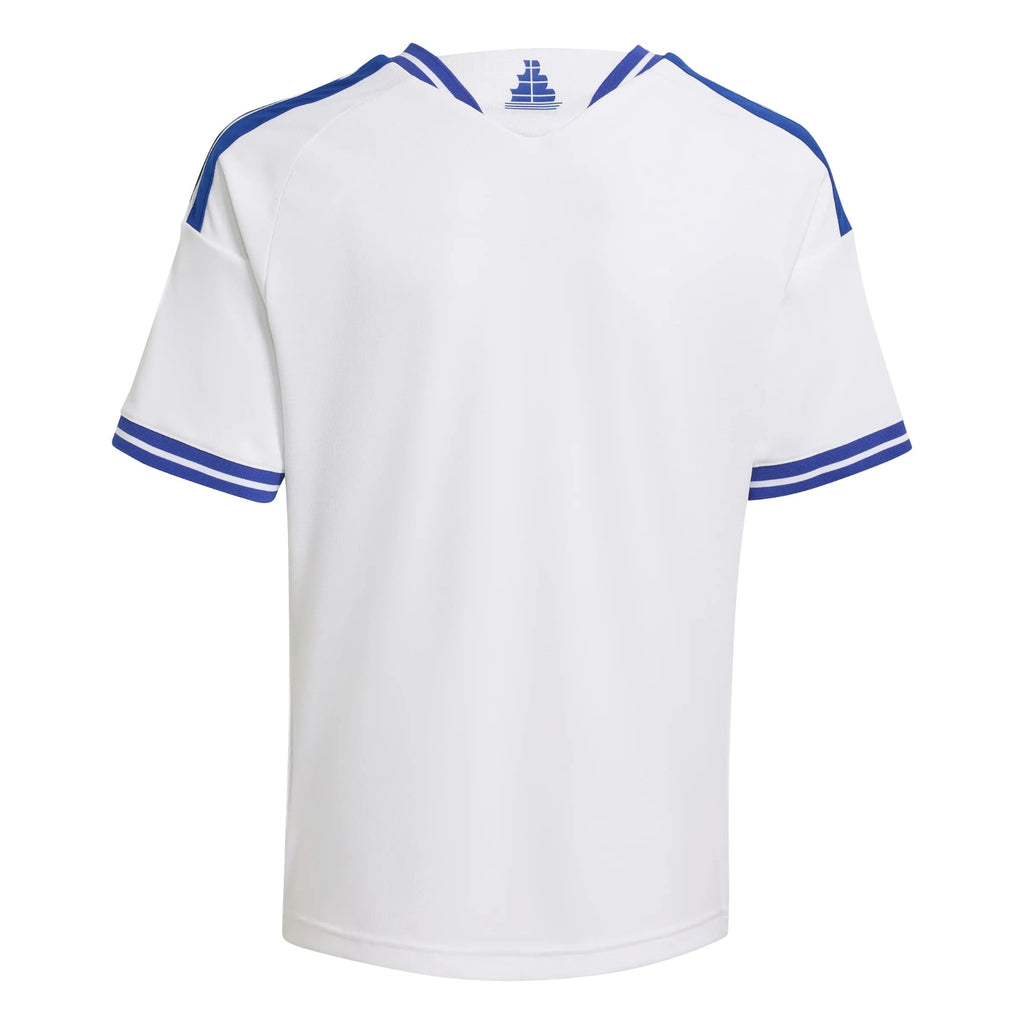 adidas 2026 Greece Youth Stadium Home Soccer Jersey (Custom)