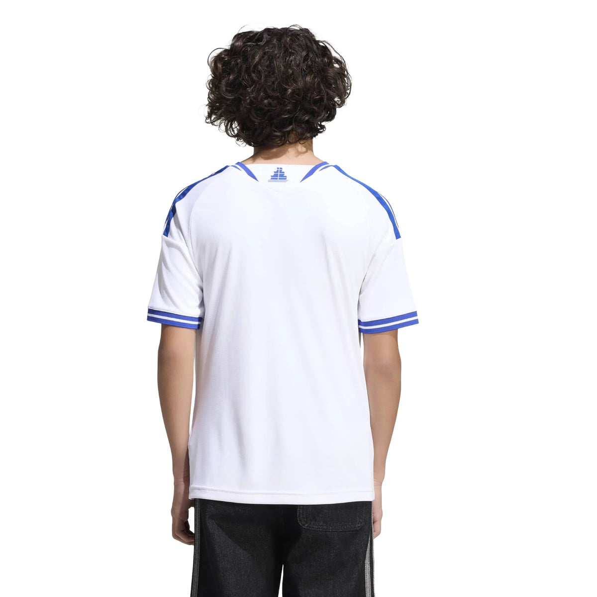 adidas 2026 Greece Youth Stadium Home Soccer Jersey (Custom)