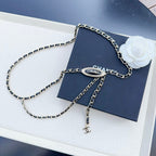 CC Waist Chain With Leather 199996