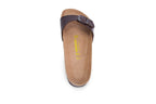 Birkenstock Madrid Slide Sandal Dark Brown