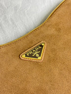 Pra Aimée Crossbodybag Brown Nubuck Leather