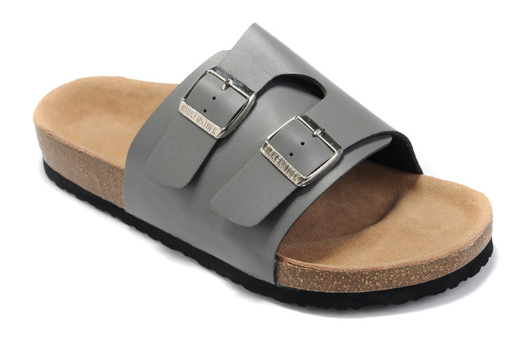 Birkenstock Arizona Slide Sandal Gray