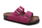 Birkenstock Arizona (Fuchsia / Hot Pink Suede)