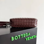 BV 25 Small Intrecciato Camera Bag 24.5cm Barolo  Cowhide HW
