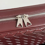 BV 25 Small Intrecciato Camera Bag 24.5cm Barolo  Cowhide HW