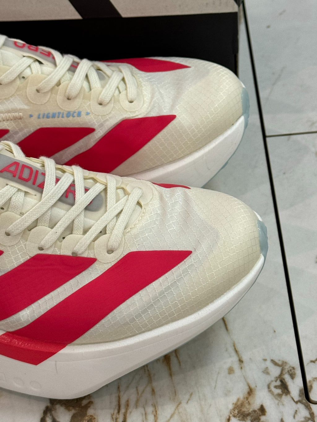 adidas Adizero Adios Pro 4 "White Lucid Red"