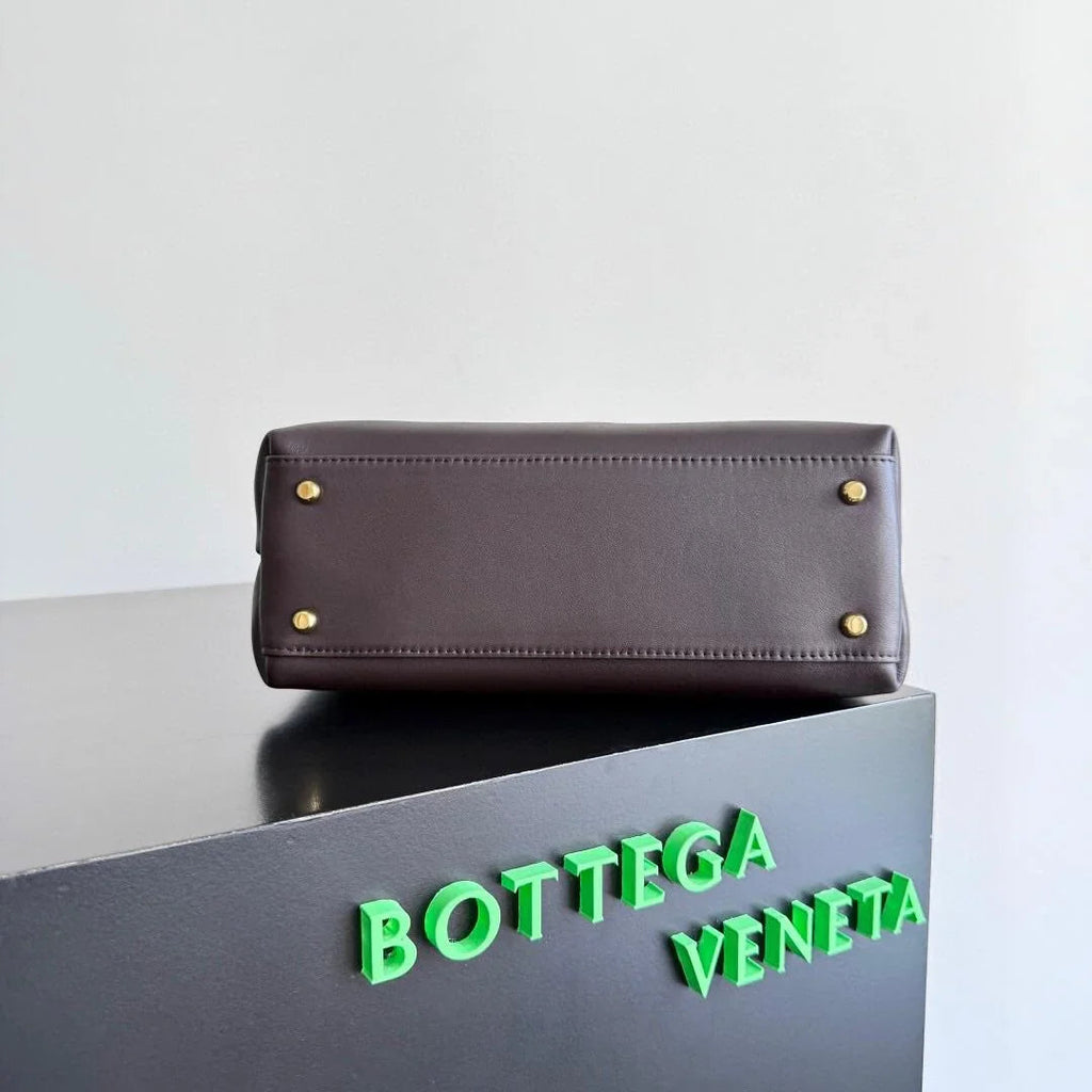 BV Ciao Ciao Bag 26cm In Chocolote Leather