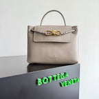 BV Ciao Ciao Bag 26cm In Limestone Leather