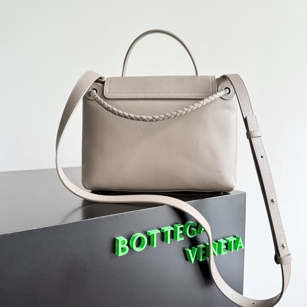 BV Ciao Ciao Bag 26cm In Limestone Leather