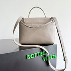 BV Ciao Ciao Bag 26cm In Limestone Leather