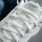 HOKA Bondi 9 "Triple White" Low-Top Max Cushion Everyday Running Sneakers