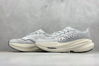 HOKA Mach X 2 White Grey Racing Running Shoes