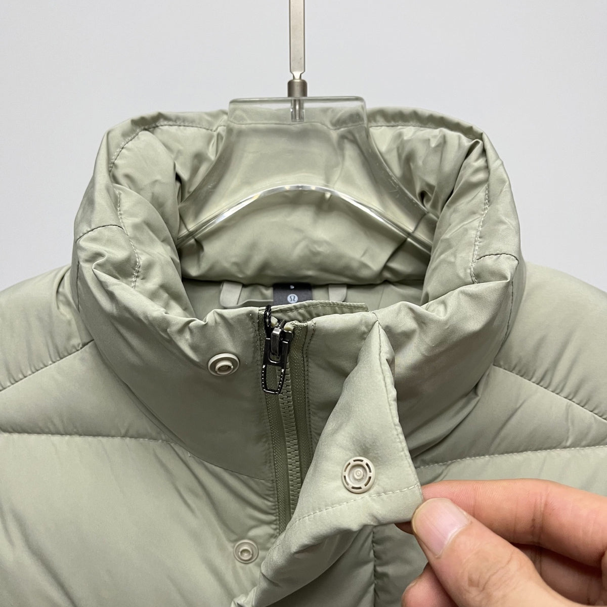lululemon Wunder Puff Water-Repellent Puffer Vest in Sassy Sage