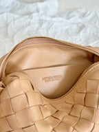 BV LOOP MINI 17CM BEIGE CALFSKIN