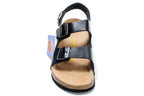 Birkenstock Milano Black Birko-Flor