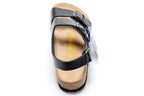 Birkenstock Milano Black Birko-Flor