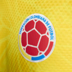 adidas 2026 Colombia Men's Authentic Home Long-Sleeve Soccer Jersey (Custom)