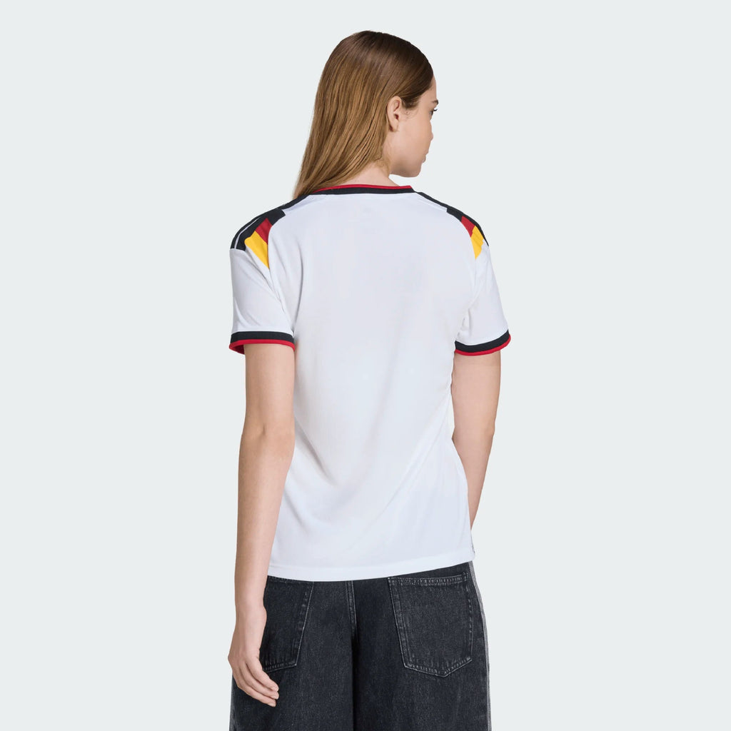 adidas 2026 Germany Women's Stadium Home Soccer Jersey (Custom)