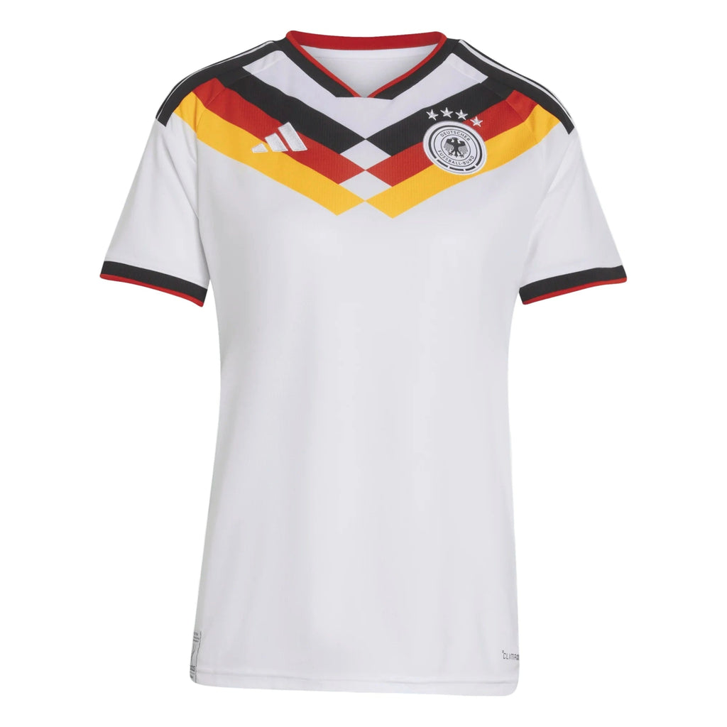 adidas 2026 Germany Women's Stadium Home Soccer Jersey (Custom)