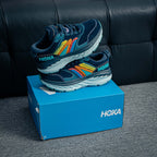 HOKA "Navy Rainbow" Lifestyle Sneakers