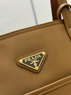 Prada Re-Edition 1978 Tote Bag 35cm Brown Re-Nylon& Saffiano Leather