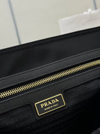 Prada Re-Edition 1978 Tote Bag 35cm Black Re-Nylon& Saffiano Leather