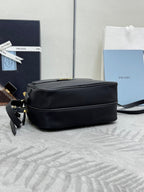 Prada Re-Edition 1978 Shoulder Bag 21cm Black Re-Nylon& Saffiano Leather