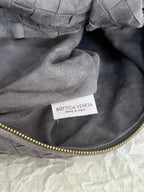BV TEEN JODIE 36CM GREY SUEDE LEATHER