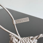 BV 25 Woven Kitten Charm Grey leather