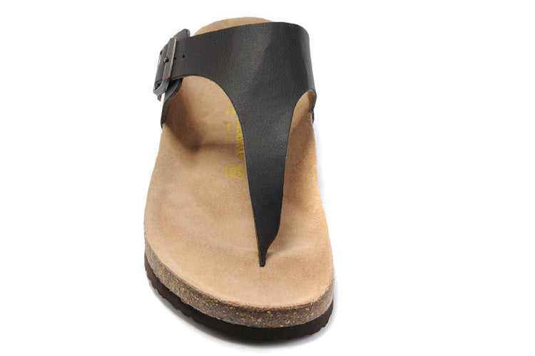 Birkenstock Gizeh Thong Sandal Black Leather