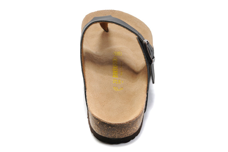Birkenstock Gizeh Thong Sandal Black Leather
