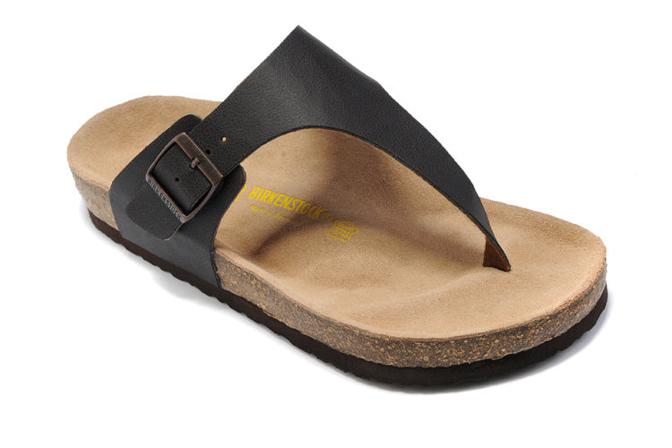 Birkenstock Gizeh Thong Sandal Black Leather
