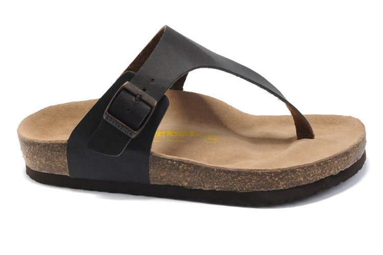 Birkenstock Gizeh Thong Sandal Black Leather